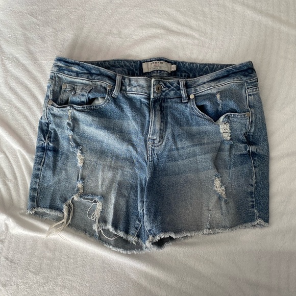 torrid Pants - TORRID - distressed shorts
